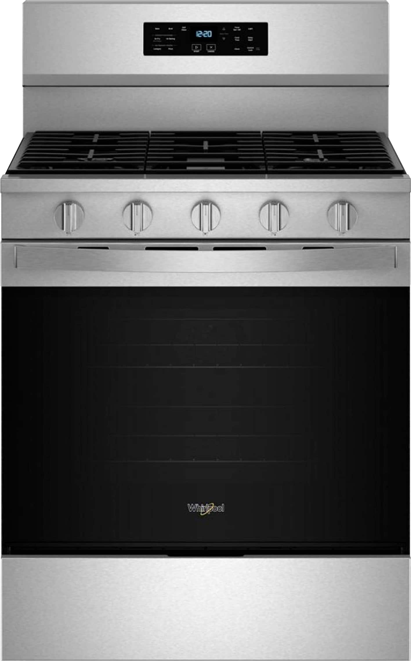 Whirlpool WFGS5030RZ 5.0 Cu. Ft Range Freestanding Stainless Steel - Image 1