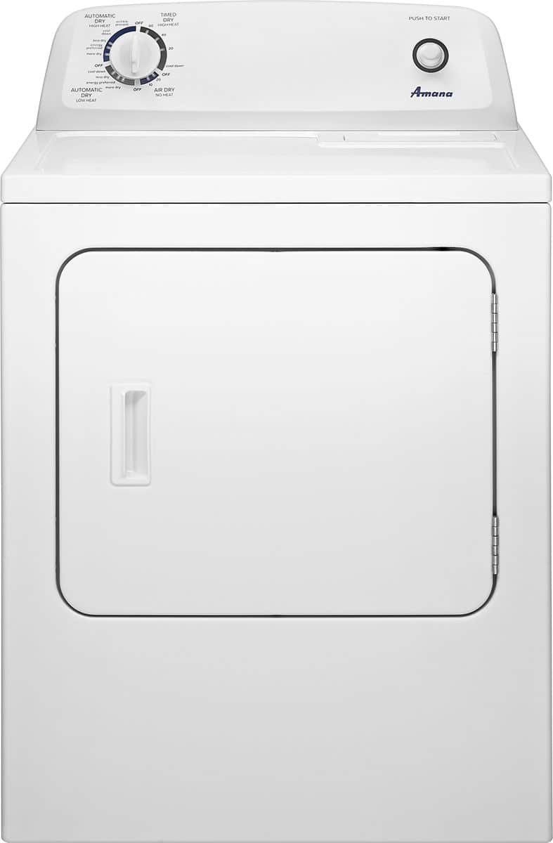 Amana NED4655EW 6.5 Cu. Ft Dryer ENERGY STAR Electric - Image 1