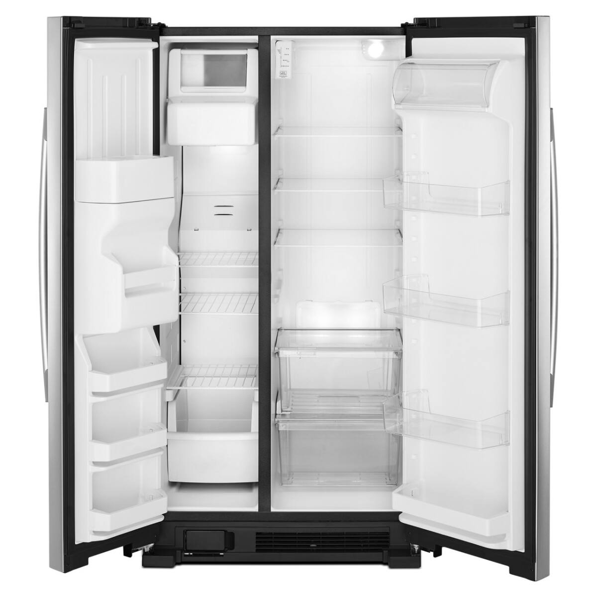 Amana ASI2575GRS 24.5 Cu. Ft 36" Side-by-Side Refrigerator, Stainless Steel - Image 4