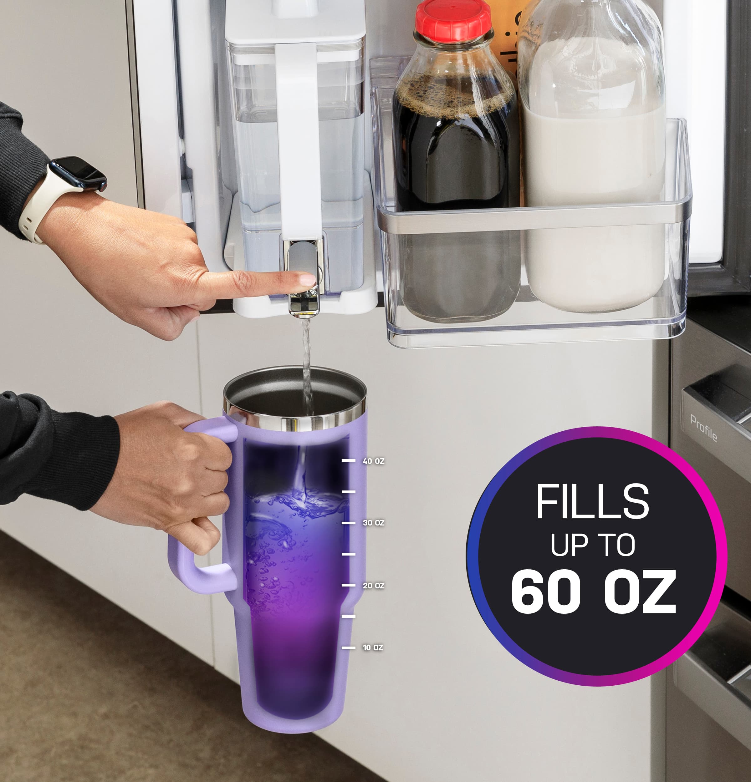 GE Profile PAD28BYTFS 28 Cu. Ft Refrigerator French Door Smart ENERGY STAR - Image 6