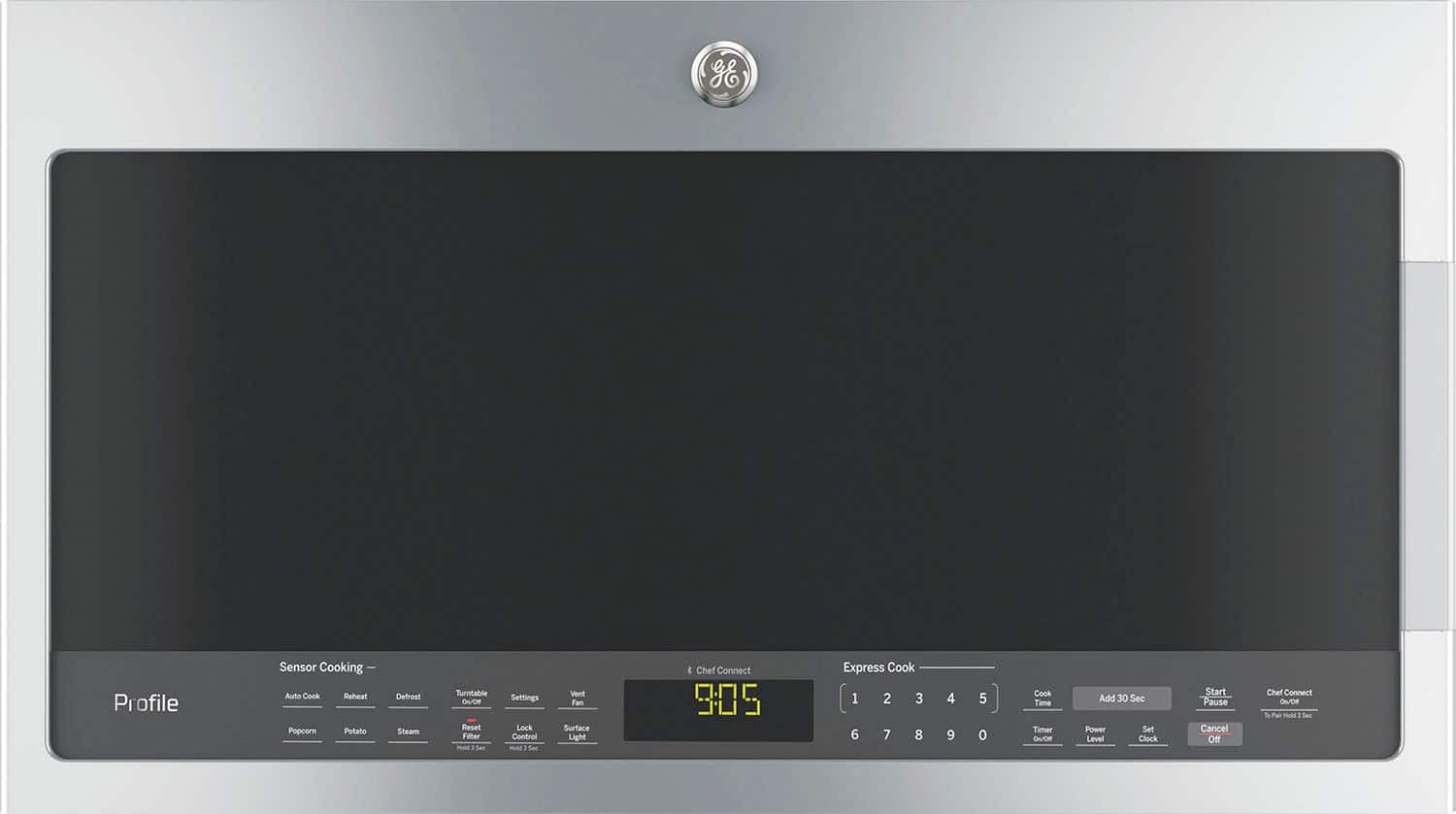 GE Profile PVM9005SJSS 2.1 Cu. Ft Range Microwave OvertheRange Stainless Steel - Image 1