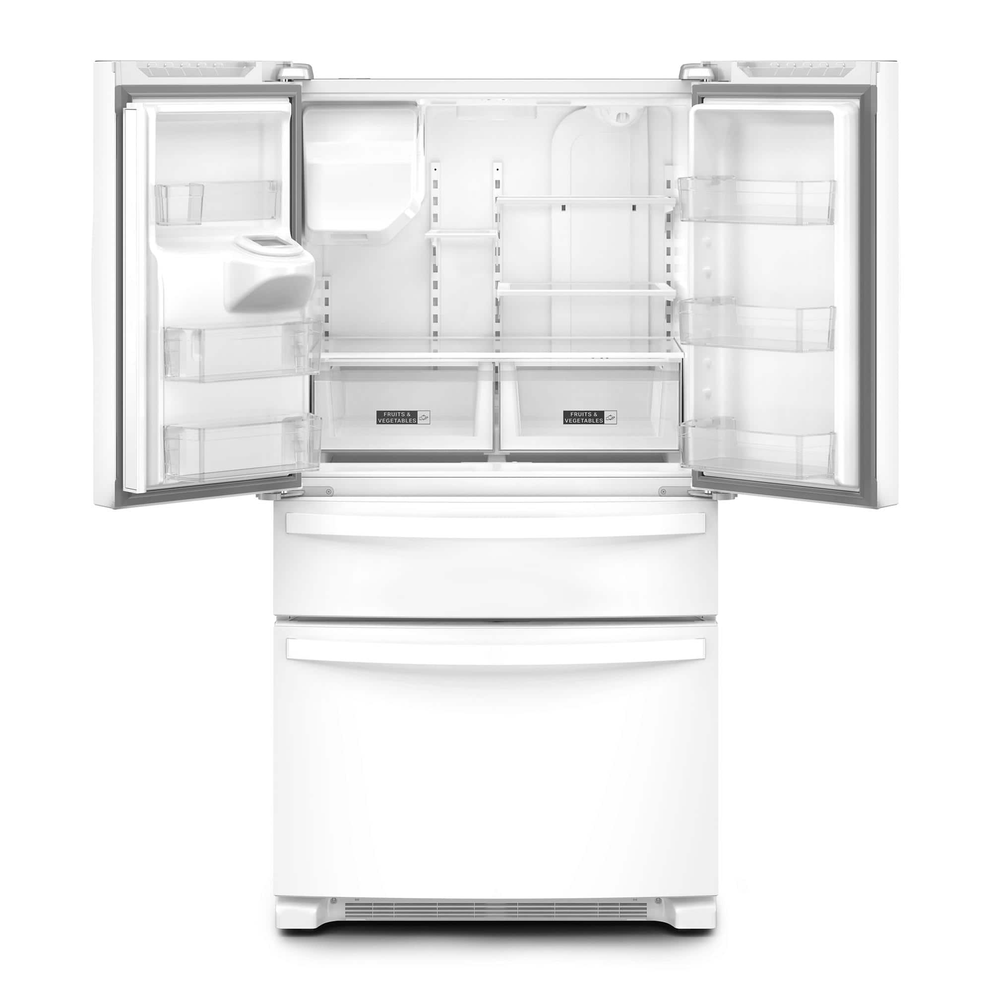 Whirlpool WRMF3636RW 24.5 Cu. Ft 36" French Door Refrigerator, White - Image 3