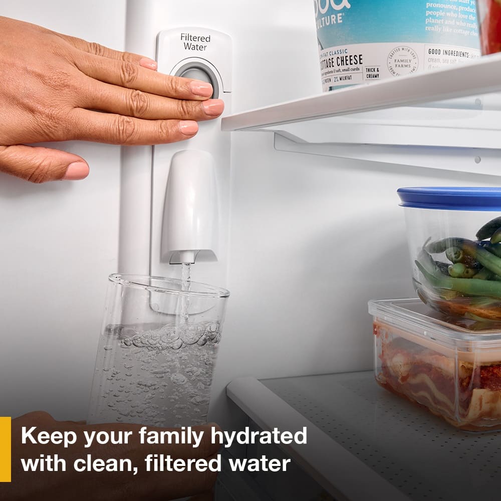 Whirlpool WRFF3236RZ 25.2 Cu. Ft 36" French Door Smart Refrigerator ENERGY STAR  - Image 9