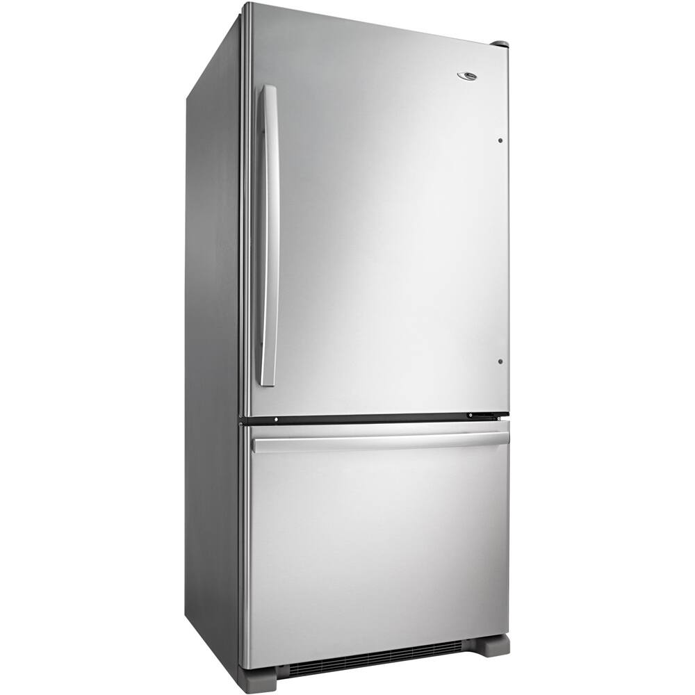 Amana ABB1924BRM 18 Cu. Ft Freezer Refrigerator ENERGY STAR Stainless Steel - Image 3
