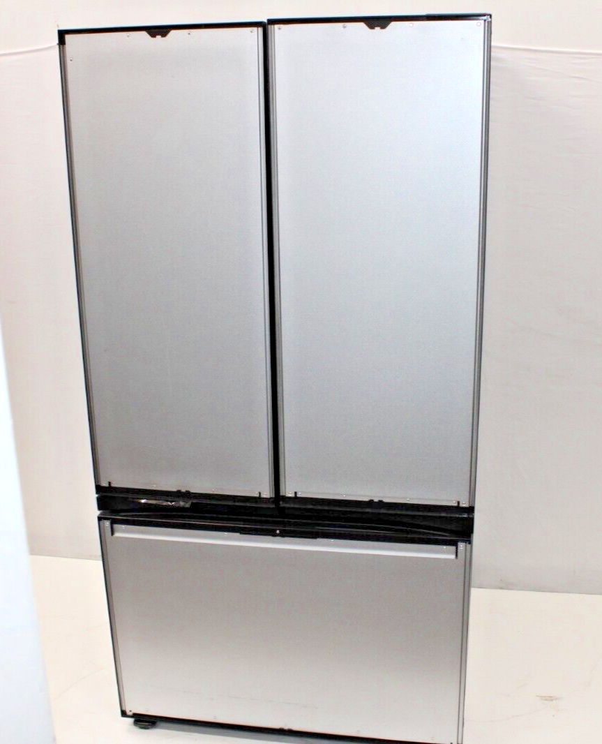 Samsung - BESPOKE 30 cu. ft. 3-Door French Door Smart Refrigerator