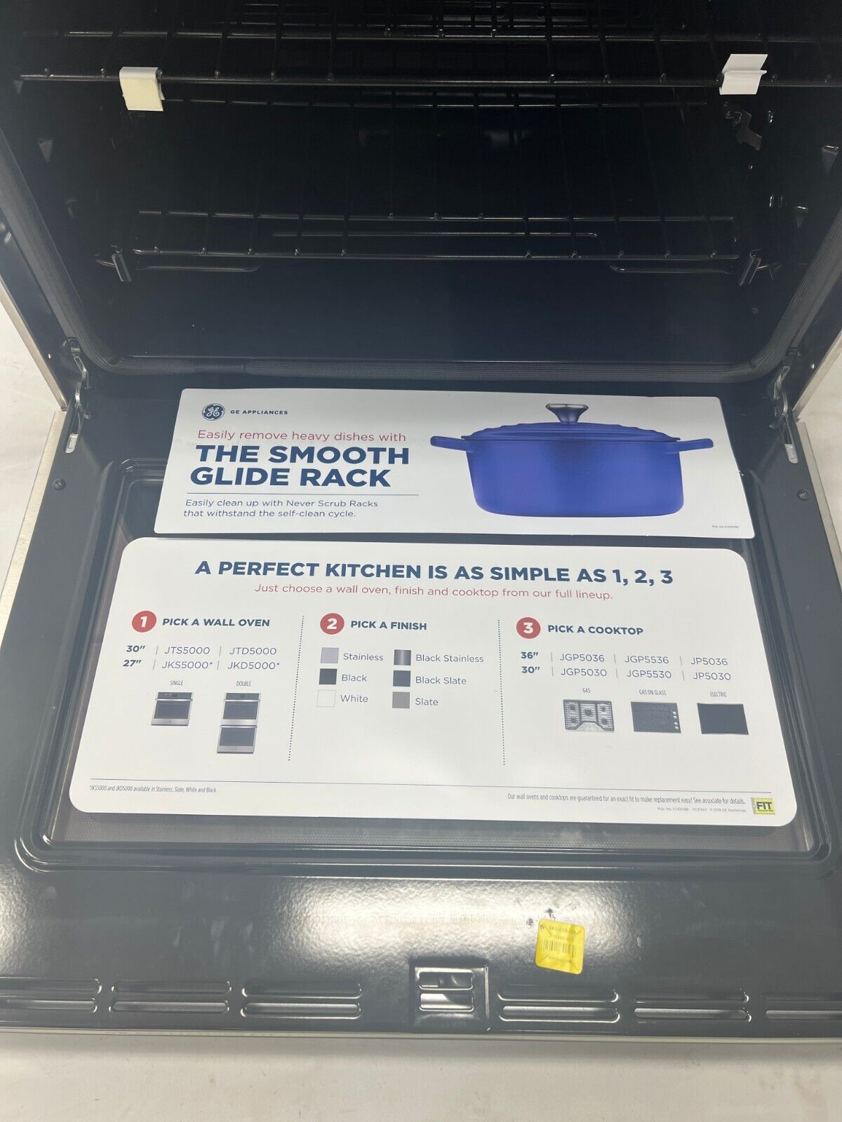 GE JTS5000SNSS 30" Smart Built-In Single Convection Wall Oven in Stainless Steel