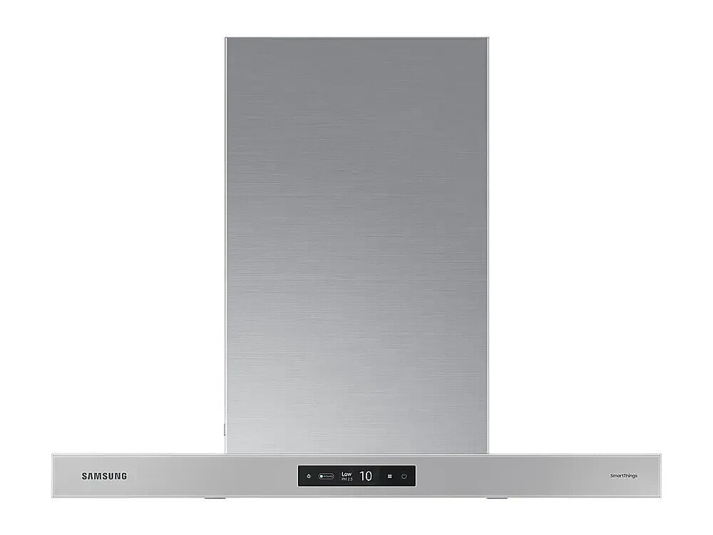Samsung BESPOKE NK30CB700WCGAA 29" Convertible Smart Chimney Range Hood, Gray