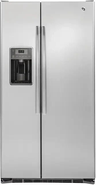 GE GZS22DSJSS 21.9 Cu. Ft. Side-by-Side Counter-Depth Refrigerator in Stainless