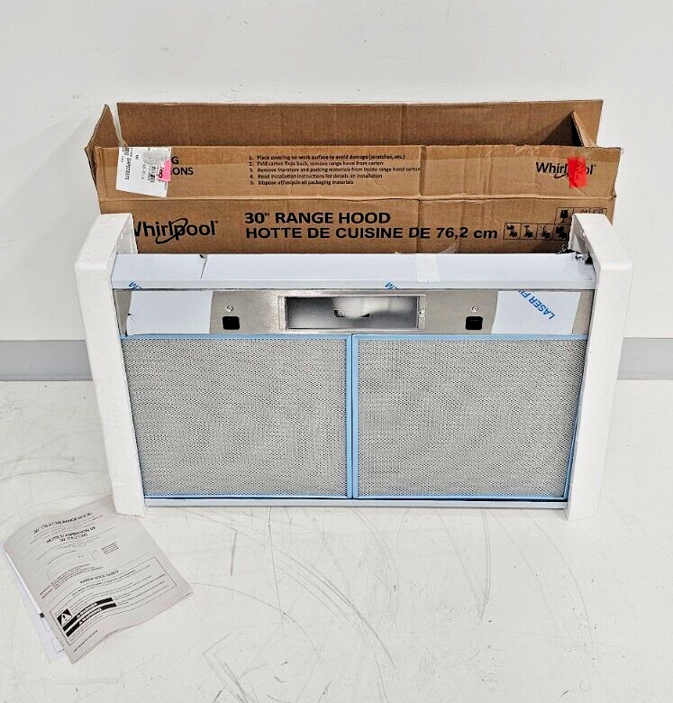 Whirlpool WVU17UC0JS 30" Externally Vented Under-Cabinet Range Hood w/ LED Light