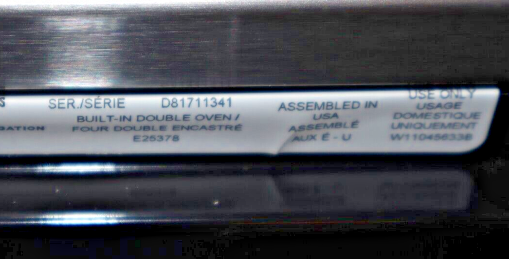 Whirlpool WOD77EC0HS 30"  Built-In Double Electric Convection Wall Oven in SS