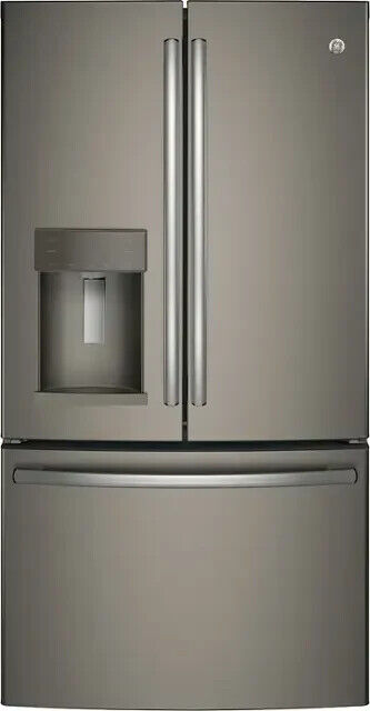 GE GFE28GMKES 27.7 Cu. Ft. French Door Refrigerator w/ Turbo Cool in Slate