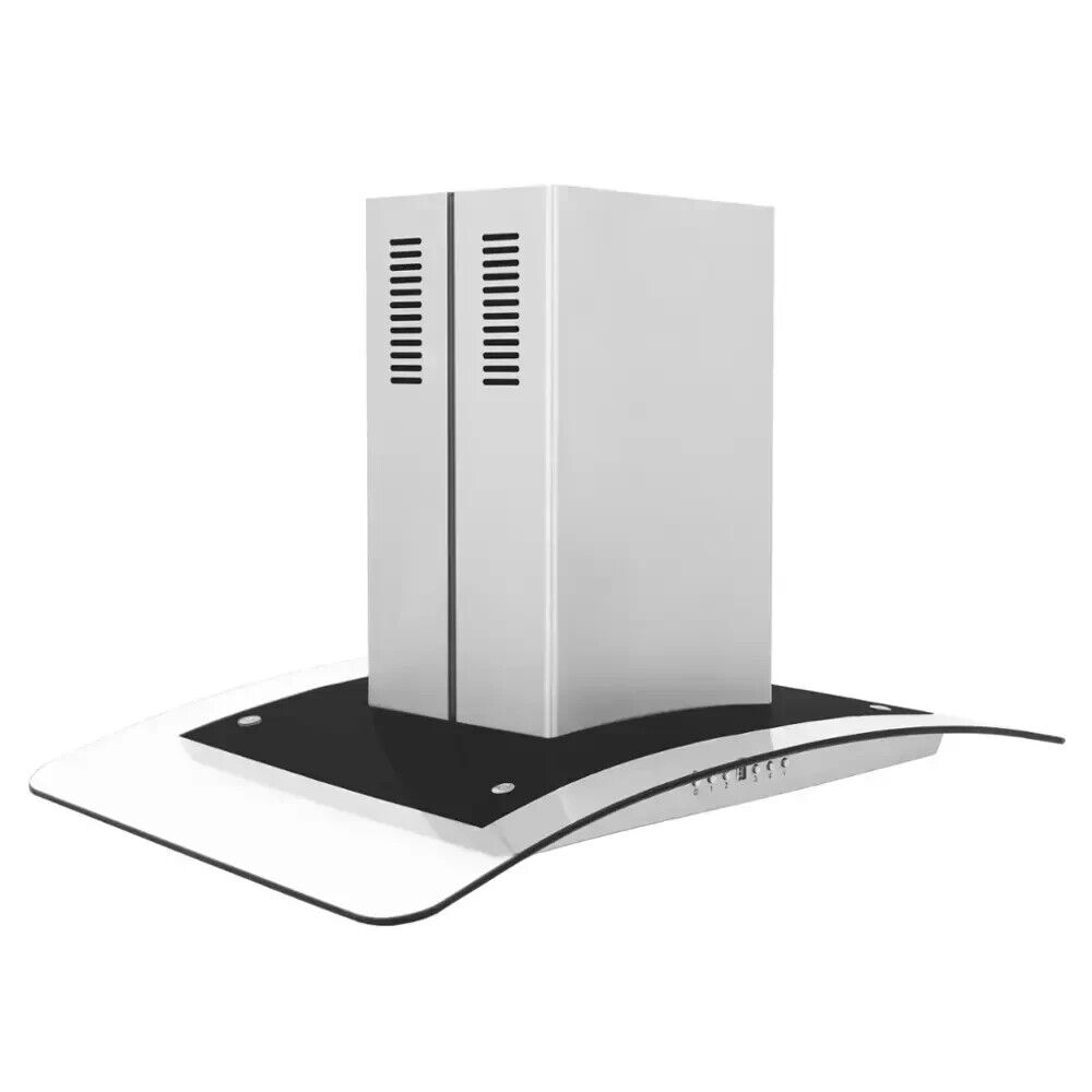 ZLINE 30" Externally Vented 400 CFM Island Range Hood, GL5I-30, Stainless Steel