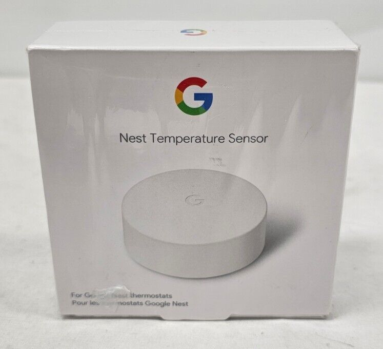 Google Nest Tempature Sensor Thermostat T5000SF White