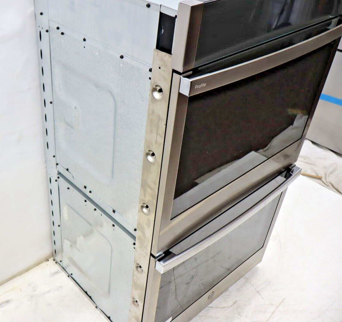 GE Profile 30" Smart Built-In Double Electric Convection Wall Oven, PTD7000SNSS