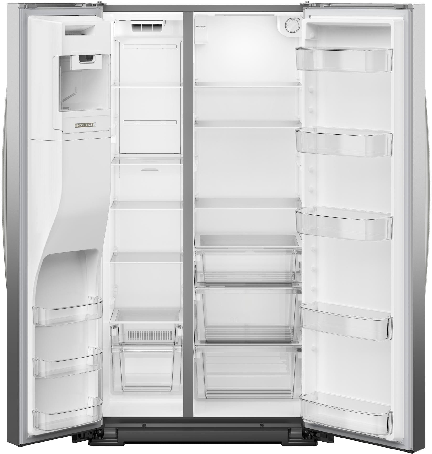 Whirlpool WRSC5536RZ 21 Cu. Ft 36" Side-by-Side Counter-Depth Refrigerator - Image 3