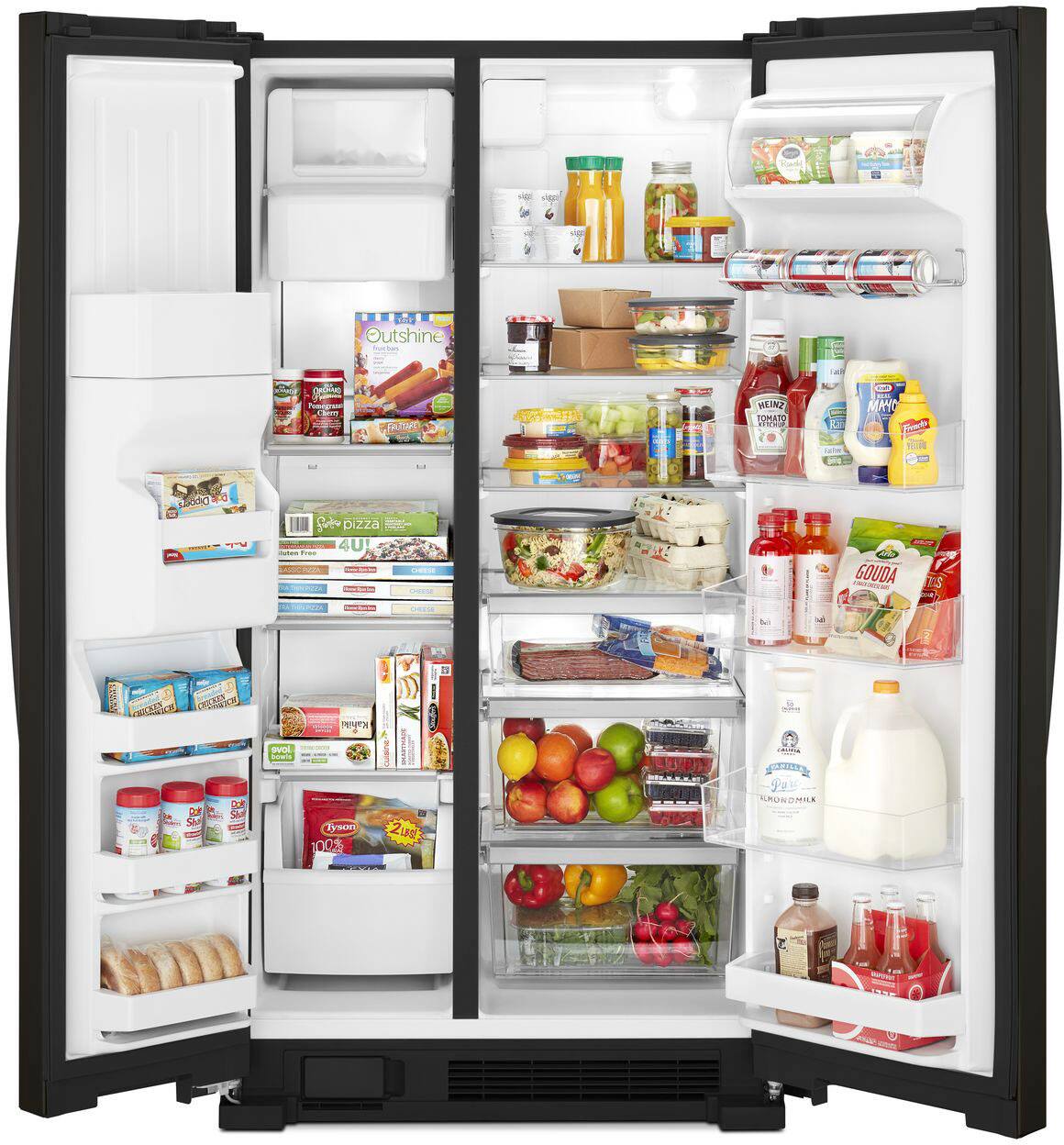 Whirlpool WRS321SDHV 21.4 Cu. Ft Refrigerator SidebySide ENERGY STAR - Image 1