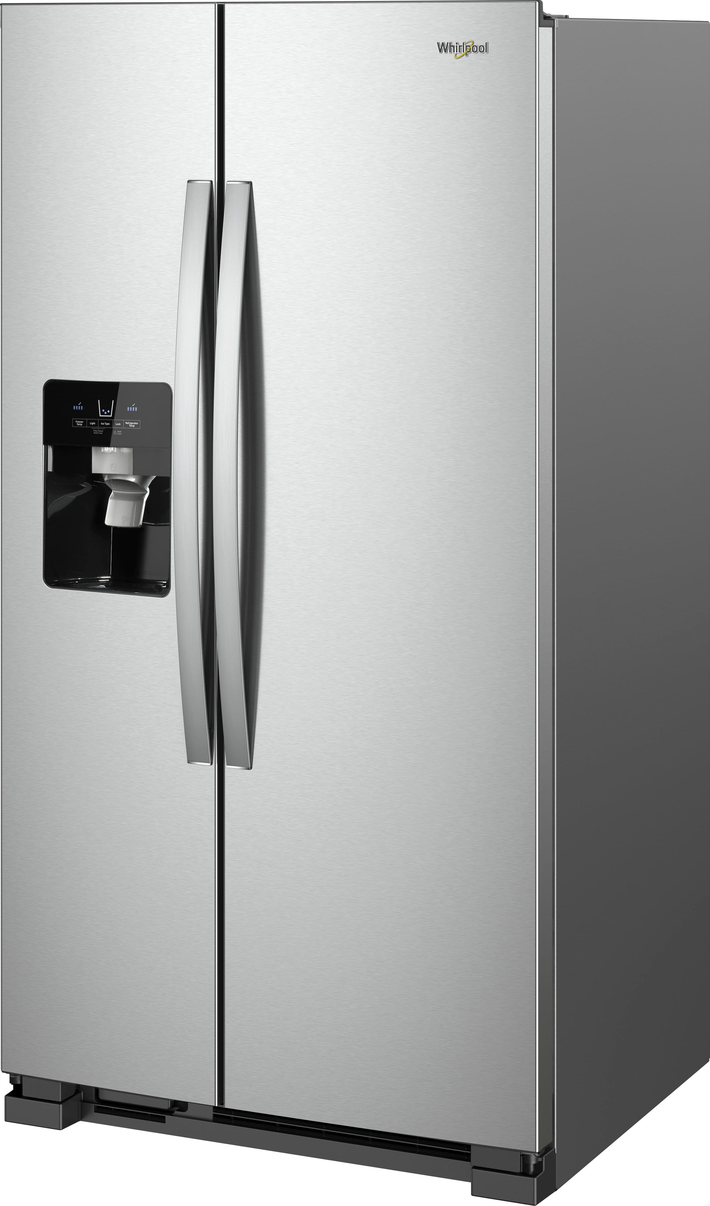 Whirlpool WRS555SIHZ 24.5 Cu. Ft 36" Side-By-Side Refrigerator, Stainless Steel - Image 3