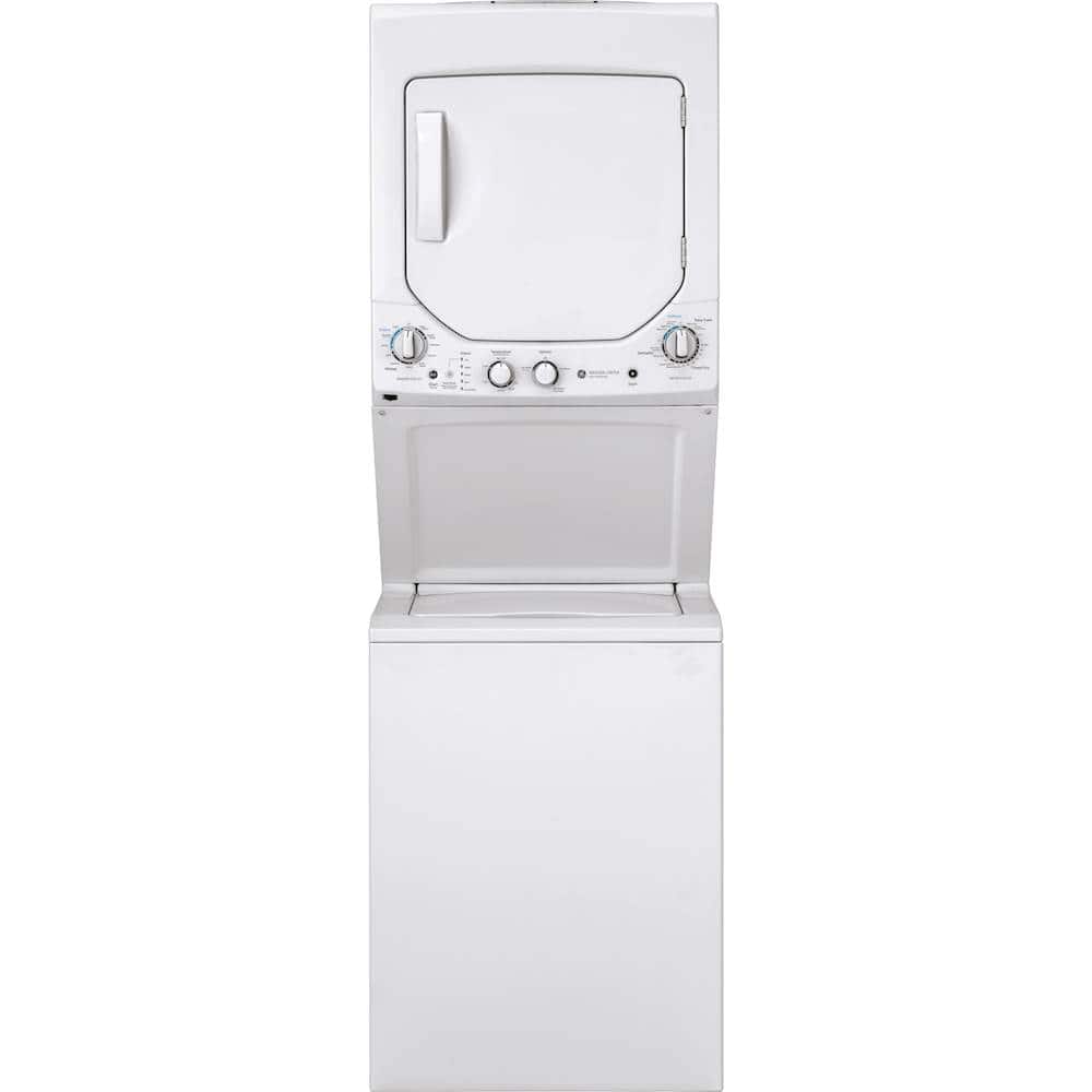 GE GUD24ESSMWW 2.3 Cu. Ft 4.4 Cu. Ft Washer Dryer Top Load ENERGY STAR White - Image 1