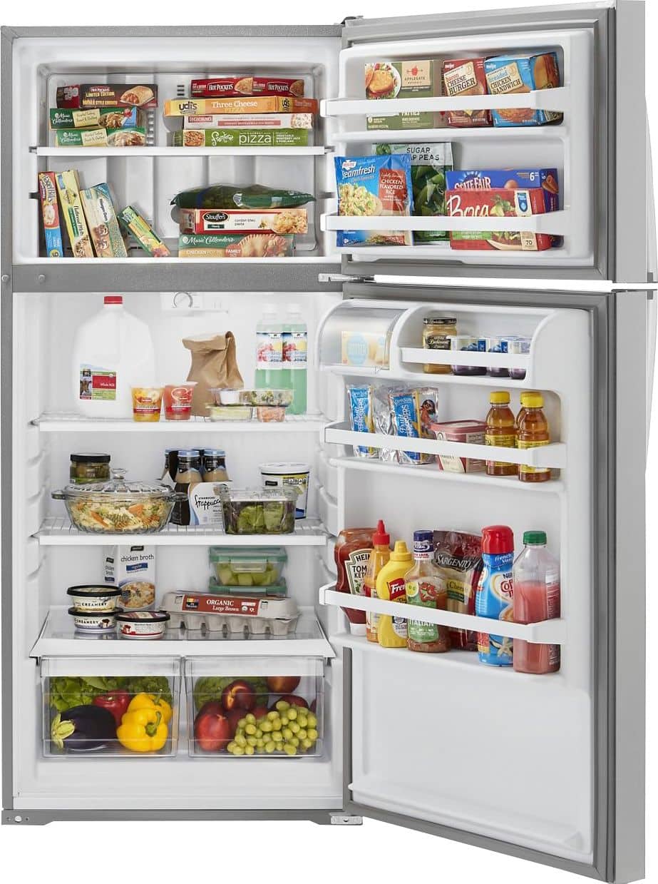 Whirlpool WRT134TFDM 14.3 Cu. Ft Freezer Refrigerator ENERGY STAR - Image 2