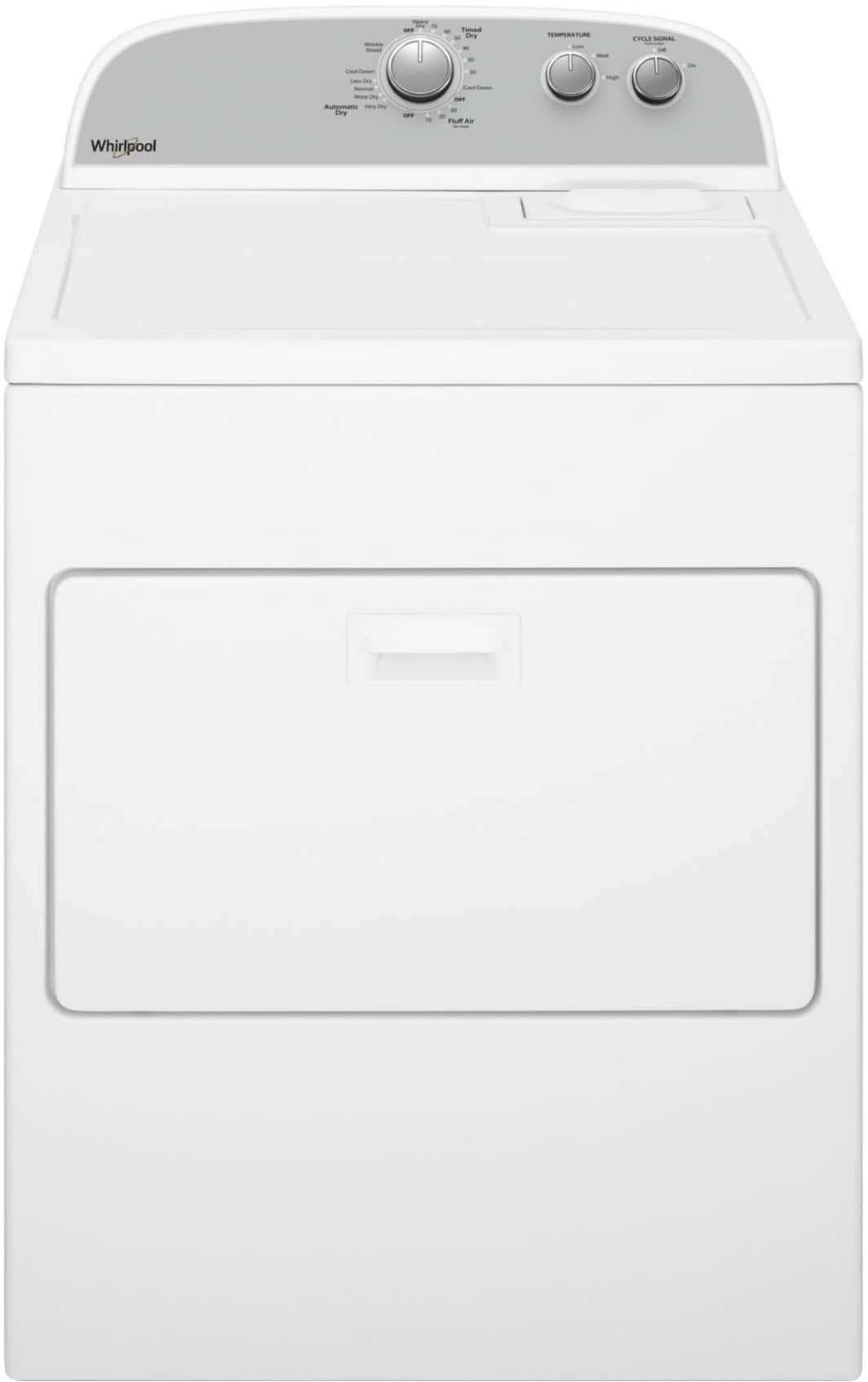 Whirlpool WED4950HW 7 Cu. Ft Electric Dryer ENERGY STAR White - Image 1