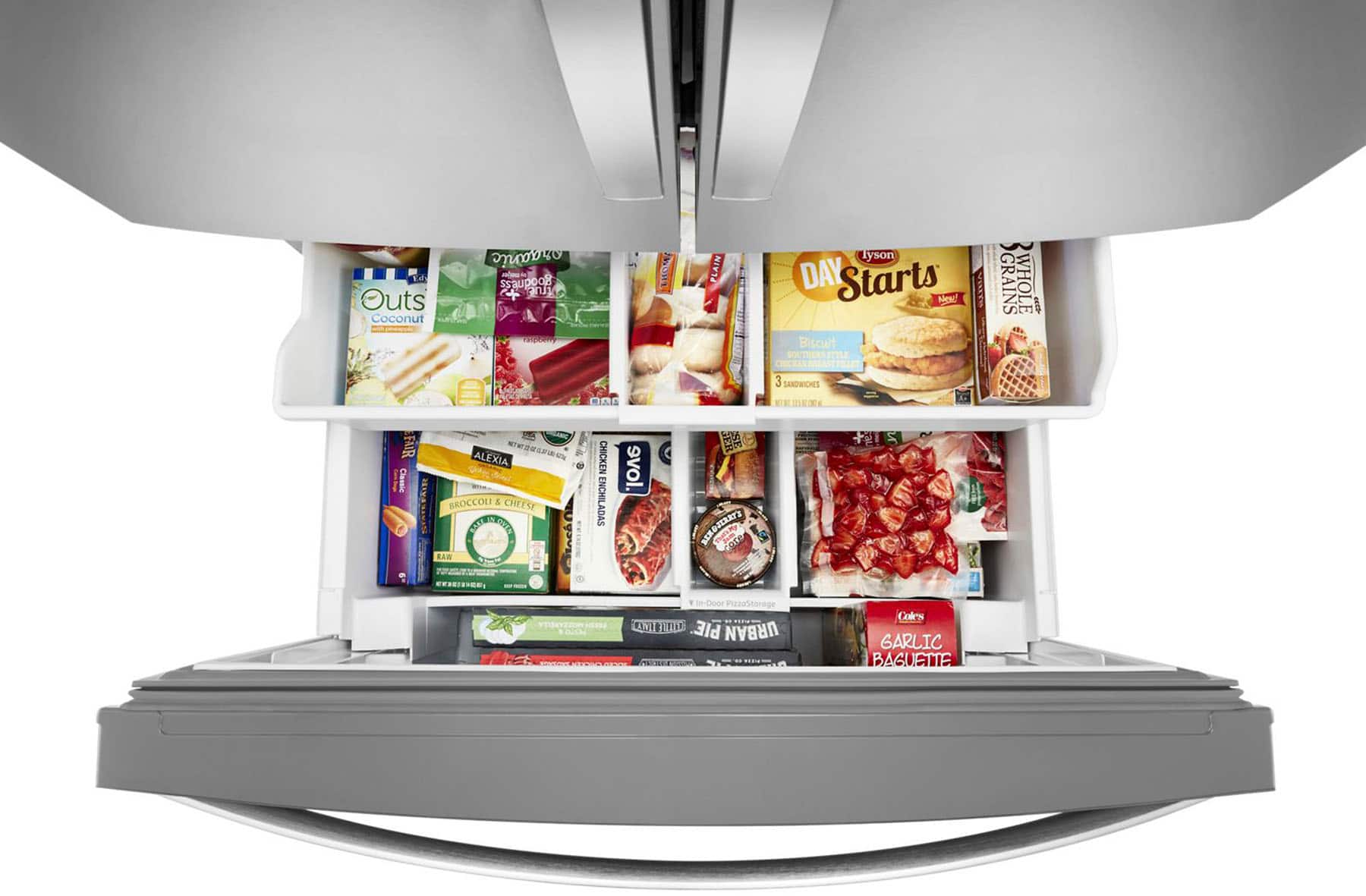 Whirlpool WRF757SDHZ 26.8 Cu. Ft 36" French Door Refrigerator, ENERGY STAR - Image 2