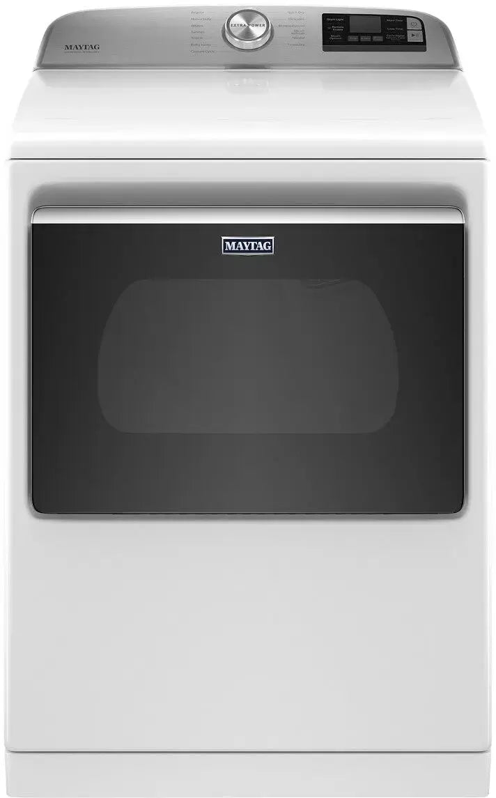 Maytag MED7230HW 7.4 Cu. Ft. Smart Electric Dryer w/ Steam & Extra Power Button