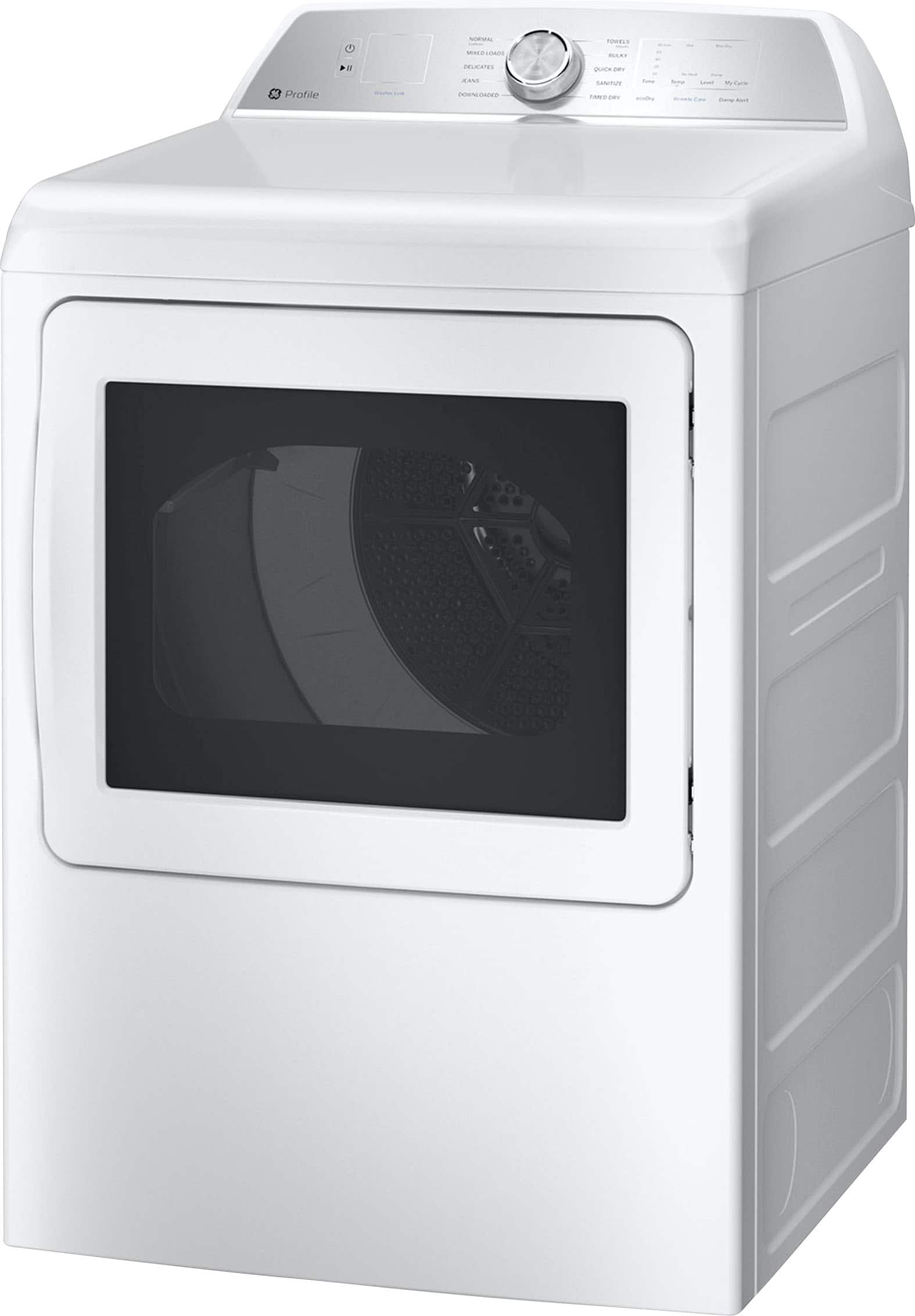 GE Profile PTD60GBSRWS 7.4 Cu. Ft Dryer Smart ENERGY STAR White - Image 3