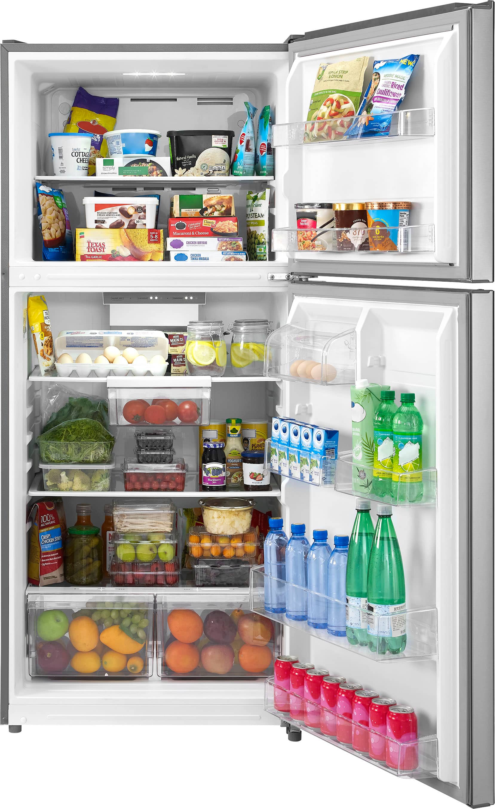Insignia NSRTM18SS2 18 Cu. Ft Freezer Refrigerator ENERGY STAR - Image 2