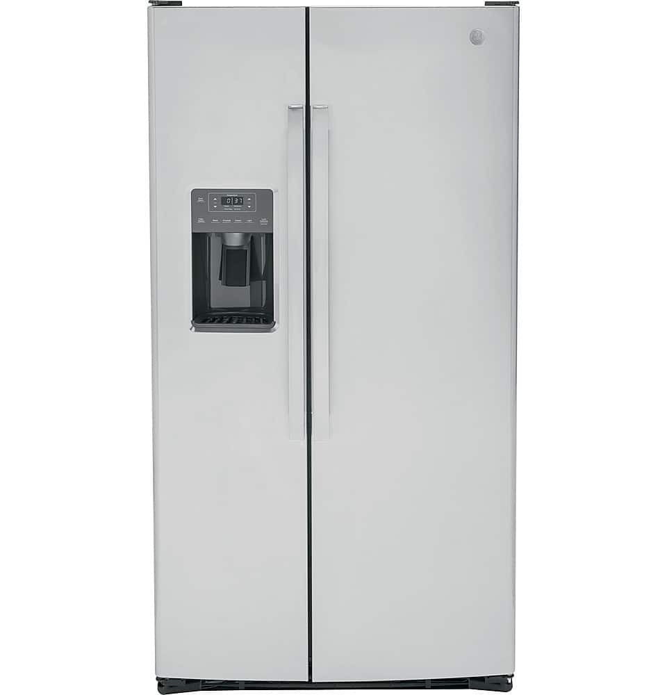 GE GSE25GYPFS 25.3 Cu. Ft SidebySide ENERGY STAR Stainless Steel - Image 1