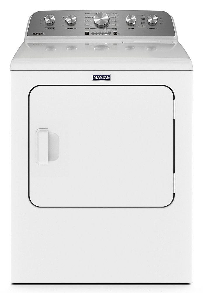 Maytag MGD5430MW 7.0 Cu. Ft Gas Dryer Steam ENERGY STAR White - Image 1