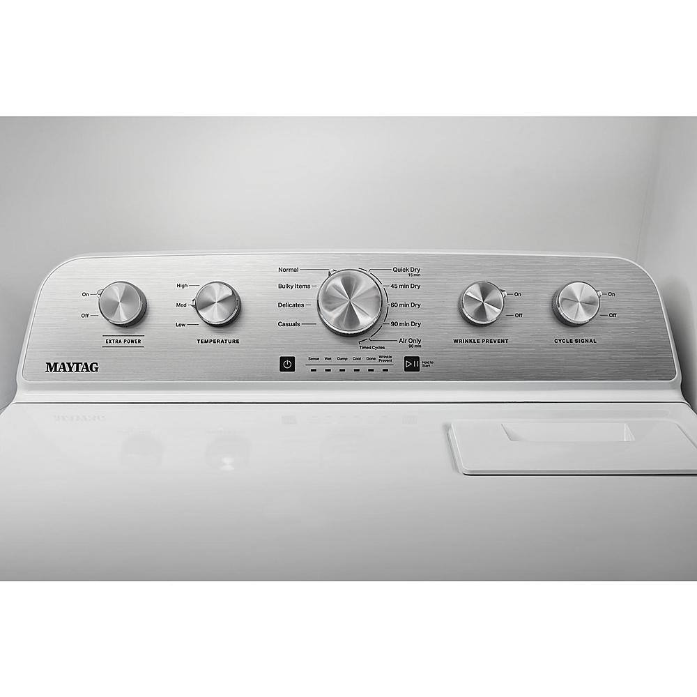 Maytag MGD5030MW 7.0 Cu. Ft Gas Dryer ENERGY STAR White - Image 3