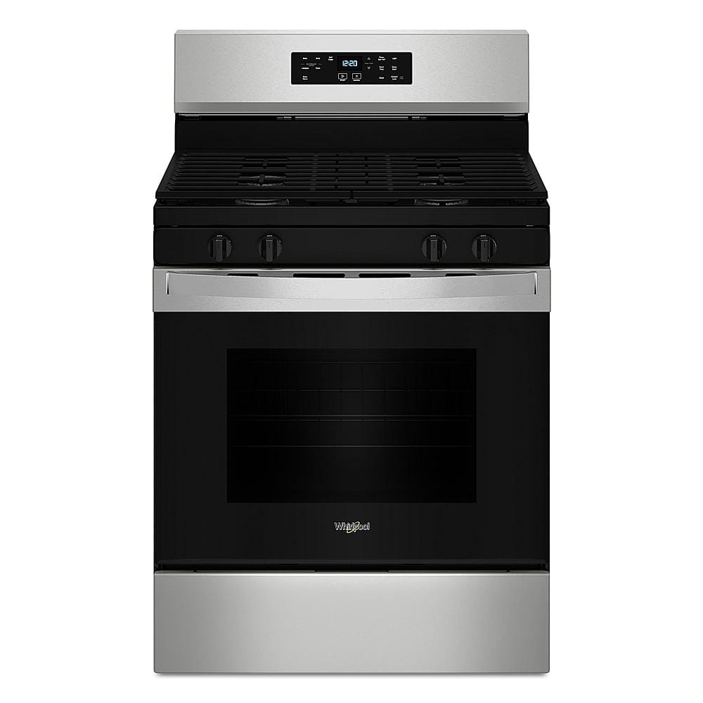 Whirlpool WFGS3530RS 5.3 Cu. Ft Range Cooktop Freestanding Stainless Steel - Image 1