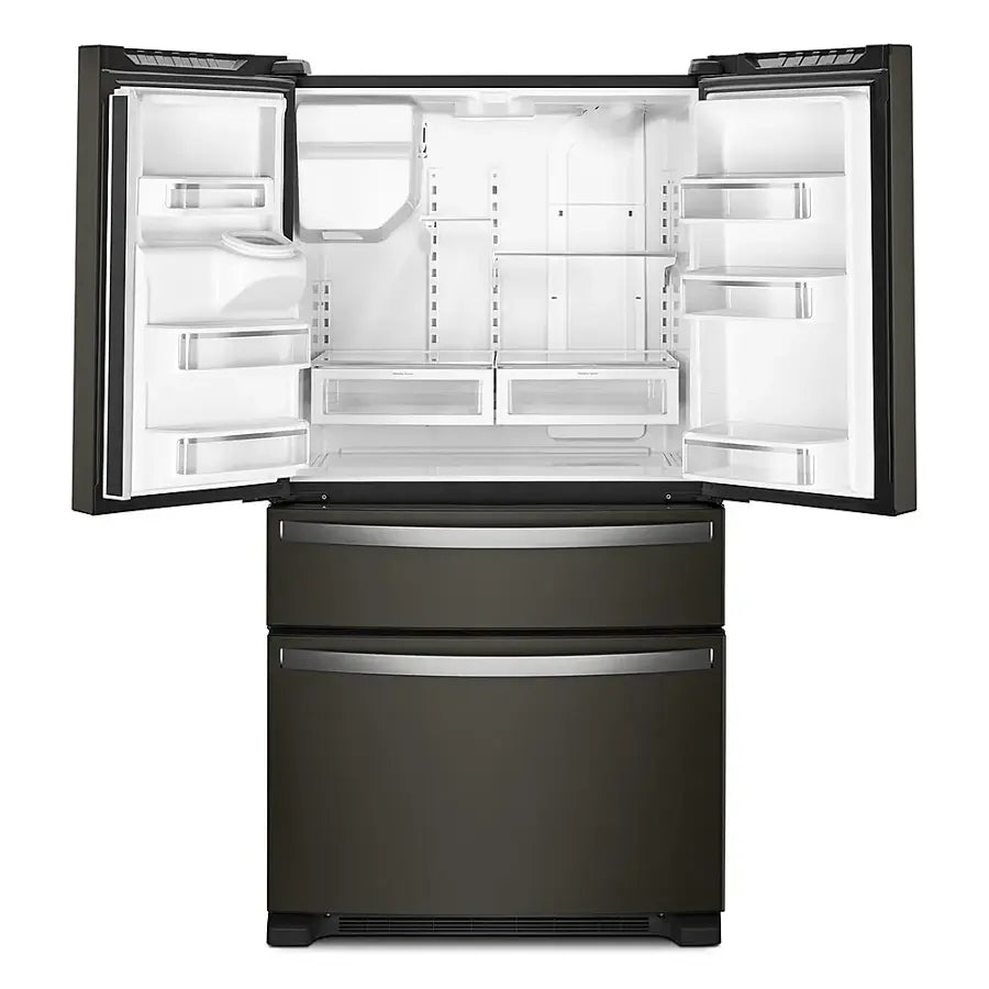 Whirlpool WRX735SDHV 24.5 Cu. Ft. 4-Door French Door Refrigerator, Black Stainless Steel