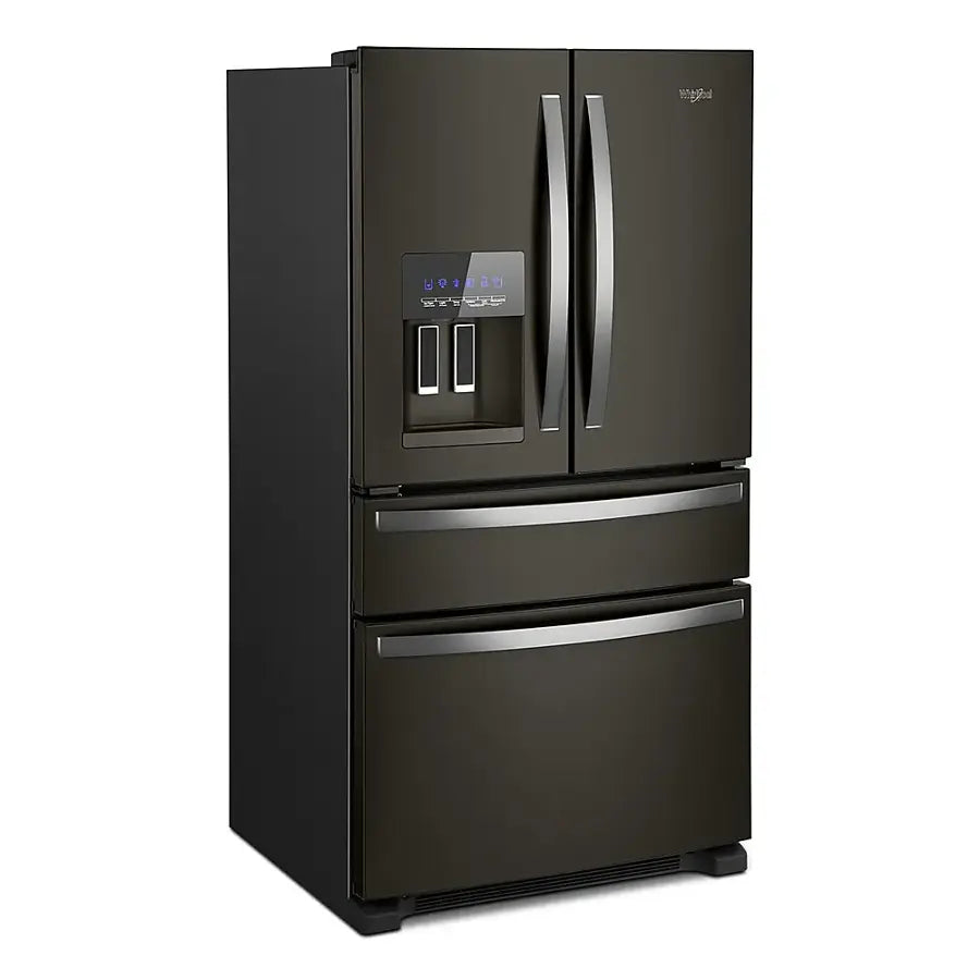 Whirlpool WRX735SDHV 24.5 Cu. Ft. 4-Door French Door Refrigerator, Black Stainless Steel
