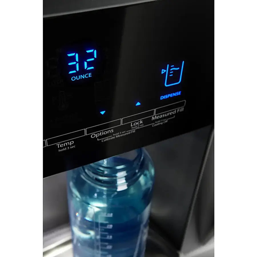 Whirlpool WRX735SDHV 24.5 Cu. Ft. 4-Door French Door Refrigerator, Black Stainless Steel