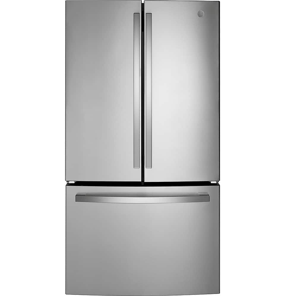 GE GWE22JYMFS 21.9 Cu. Ft French Door ENERGY STAR Stainless Steel - Image 1