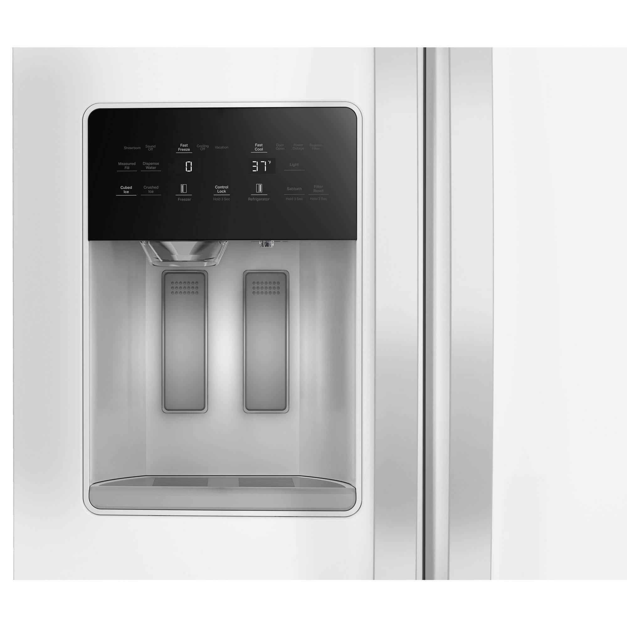 Whirlpool WRSF5536RW 28 Cu. Ft Refrigerator SidebySide ENERGY STAR White - Image 2
