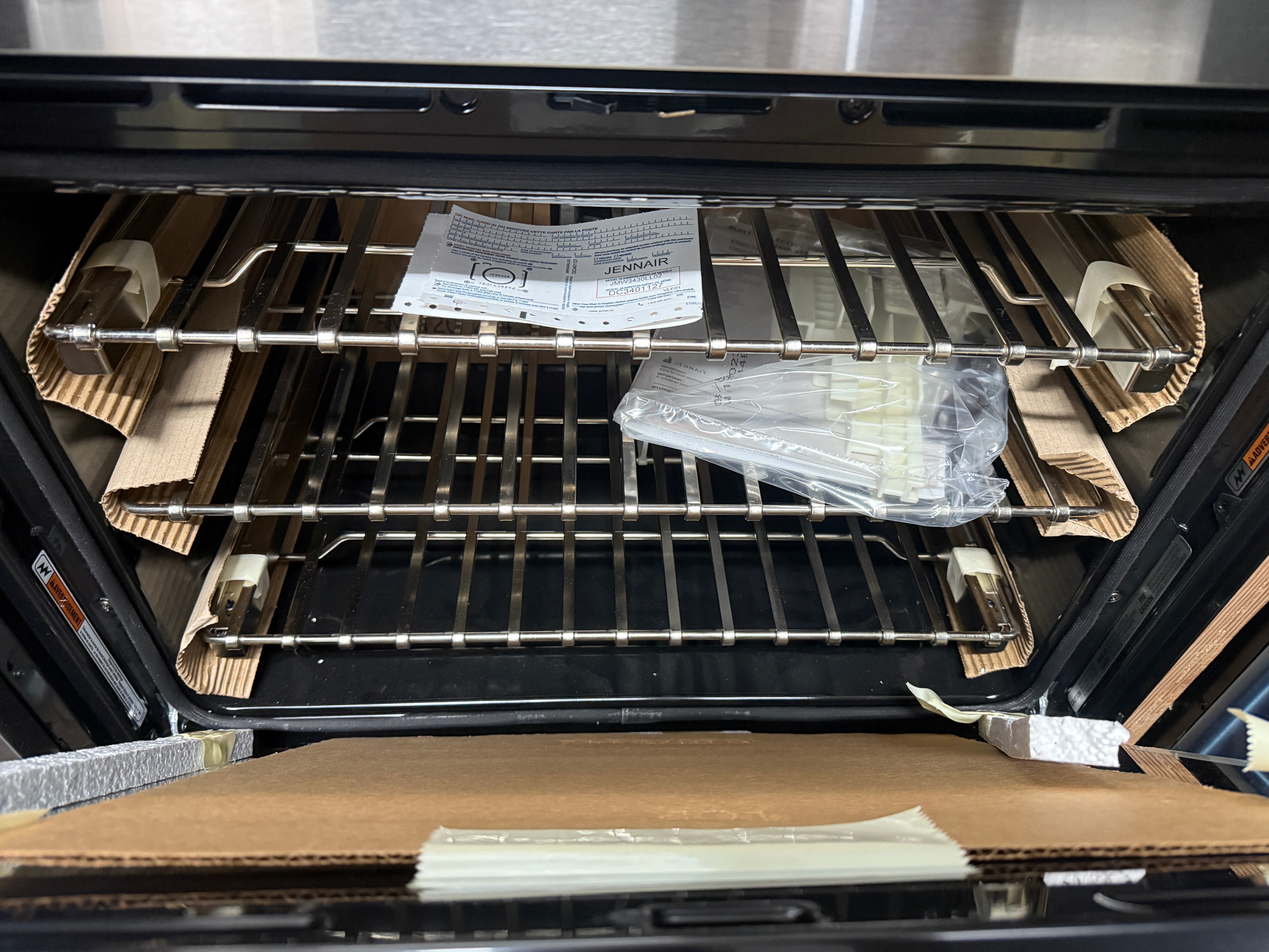 JennAir JMW3430LL 30" Microwave Wall Oven Built-In Convection Stainless Steel