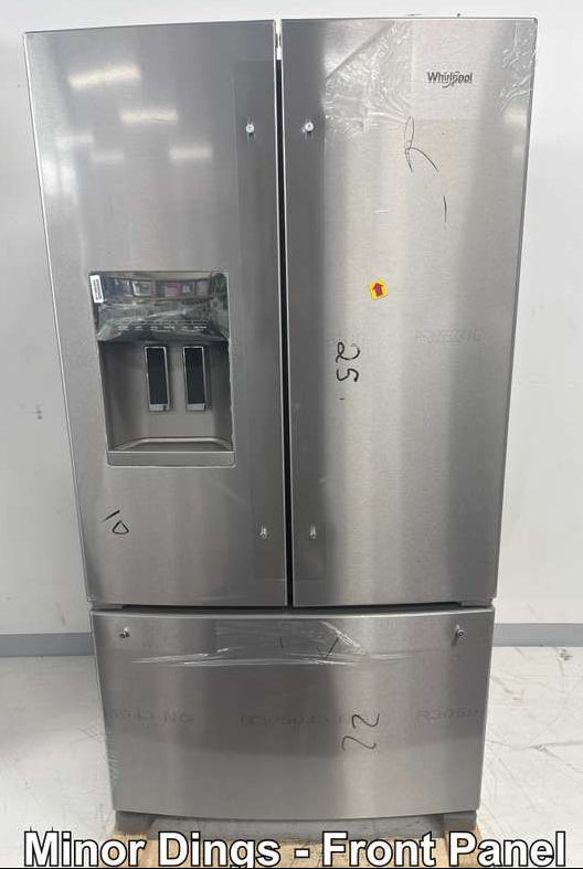 Whirlpool WRFF3436RZ 24.7 Cu. Ft 36" French Door Refrigerator, ENERGY STAR - Assessment Photo 10