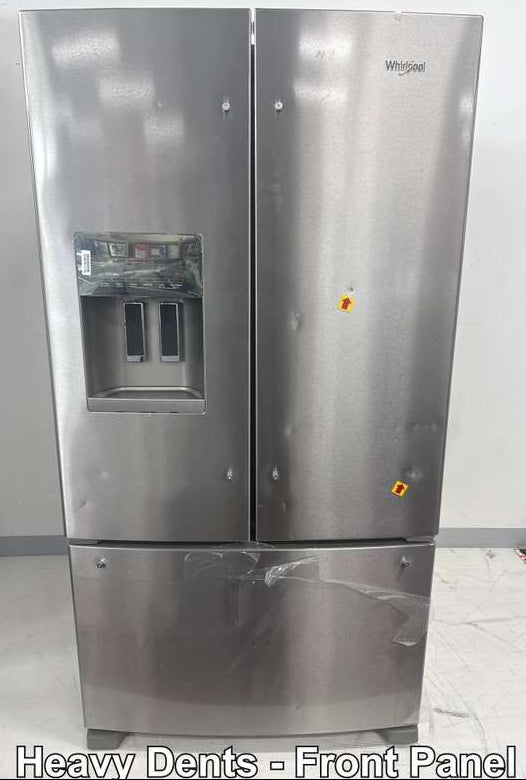 Whirlpool WRFF3436RZ 24.7 Cu. Ft 36" French Door Refrigerator, ENERGY STAR - Assessment Photo 10