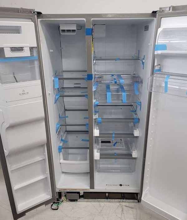 Whirlpool WRS555SIHZ 24.5 Cu. Ft 36" Side-By-Side Refrigerator, Stainless Steel - Assessment Photo 10