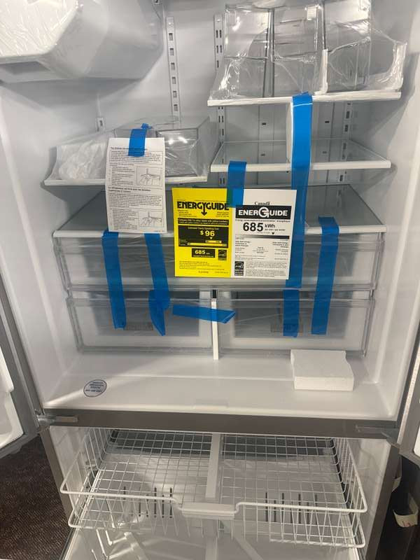 Whirlpool WRFF3436RZ 24.7 Cu. Ft Refrigerator French Door ENERGY STAR - Assessment Photo 10