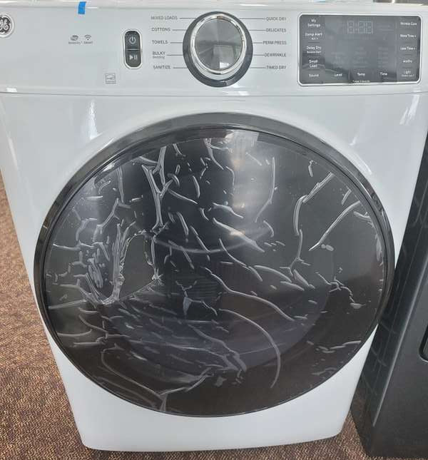 GE GFD55GSSNWW 7.8 Cu. Ft Dryer Smart ENERGY STAR White - Assessment Photo 11