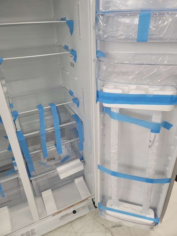 Whirlpool WRSC5536RW 21 Cu. Ft 36" Side-By-Side Refrigerator, ENERGY STAR, White - Assessment Photo 11