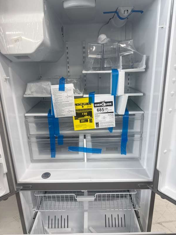 Whirlpool WRFF3436RZ 24.7 Cu. Ft 36" French Door Refrigerator, ENERGY STAR - Assessment Photo 11