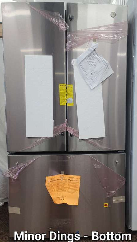 GE GNE27JYMFS 27.0 Cu. Ft French Door ENERGY STAR Stainless Steel - Assessment Photo 11