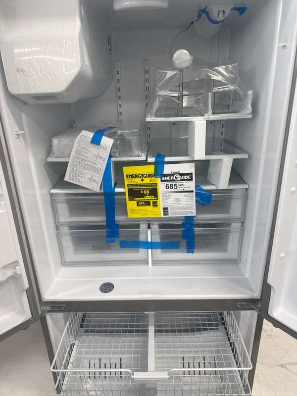 Whirlpool WRFF3436RZ 24.7 Cu. Ft 36" French Door Refrigerator, ENERGY STAR - Assessment Photo 12