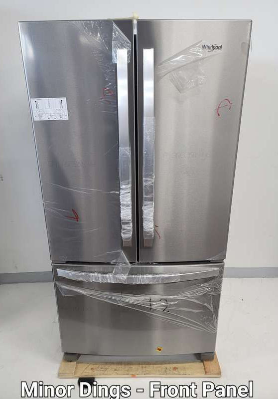 Whirlpool WRFF3236RZ 25.2 Cu. Ft 36" French Door Smart Refrigerator ENERGY STAR - Assessment Photo 14