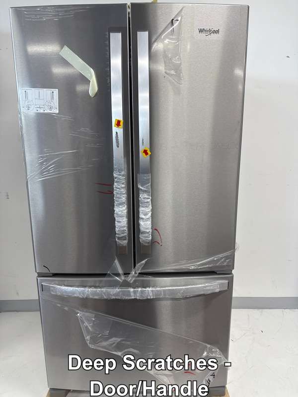 Whirlpool WRFF3236RZ 25.2 Cu. Ft 36" French Door Smart Refrigerator ENERGY STAR - Assessment Photo 14
