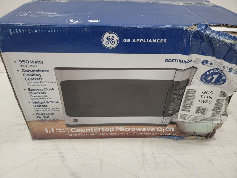 GE GCST11N1WSS 1.1 Cu. Ft Microwave Stainless Steel - Assessment Photo 3